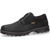 camel active LOW CUT Tumbled Nubuk SCHWARZ Schnürschuh