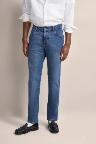 bugatti 5-Pocket-Jeans "Basic Essentials" Flexcity-Stretch