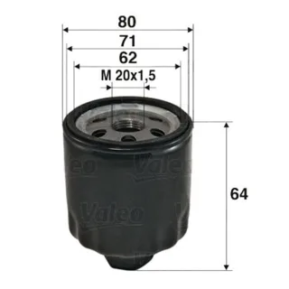 Valeo ?lfilter Dacia Nissan Opel Renault Smart Suzuki