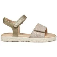 Geox GEOX S.HAITI, Sandalen, Gold, Kinder Sandale