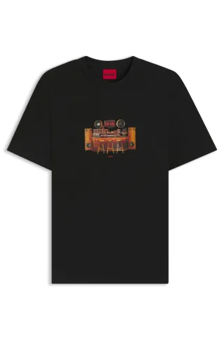 HUGO RED Menswear - Durectee Black - Gr. - S
