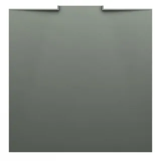 Laufen Duschwanne NIA 900x900x28 Marbond mit Wandablauf betongrau, H2100310790001 H2100310790001