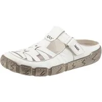 Rieker Clog Sabot, Sommerschuh, Schlappen, Hausschuh mit Ziernähten