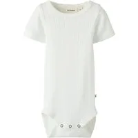 Lil' Atelier Kurzarmbody NBFRACHELS SS SLIM BODY LIL Baumwollmischung, Kurzarm