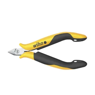 Wiha Seitenschneider Professional ESD schmaler, spitzer Kopf mit Wate - 5 Stück - 26808