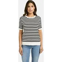 Smith & Soul Kurzarmpullover mit Rundhals, Viskosemix