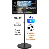 Reflexion LEDA24OSBT LED-Fernseher (60,00 cm/24 Zoll, Full HD, powered by webOS Hub (LG), Smart-TV, DC 12 Volt, Netzteil 230 Volt, Akku-TV, DVB-T2HD/S2/C, Bluetooth, WLAN)