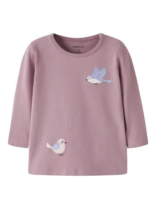 NAME IT - NBFVUBIE LS TOP BOX Lilas - Gr. - 68