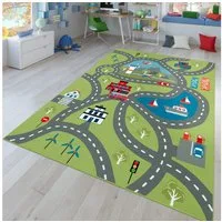 TT Home Teppich Kinderzimmer, Rechteckig, Höhe: 4 mm, Kinderzimmerteppich Teppich Junge Mädchen Kinderteppich Baby Rutschfes