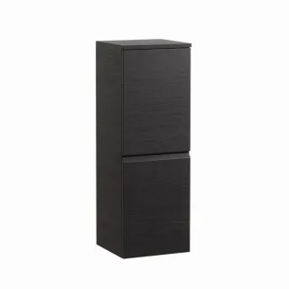 LAUFEN Pro s Halbhochschrank H4831110954231 100x35x33,5cm, Wenge, 2 Glasböden, 1 Tür links