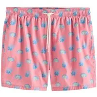 Next Badeshorts Badeshorts mit Wellenmuster und Baumwolle (1-St)