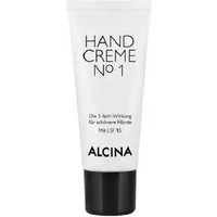 ALCINA Handcreme ALCINA Handcreme N°1 Nummer Eins (50 ml) Packung, schützt zuverlässig vor Lichtschäden, Altersflecken und Trockenheit
