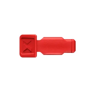 KNIPEX ColorCode Clips rot (10 Stück) 21 mm rot - 006110CR