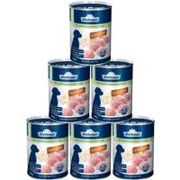 Dehner Premium Sensitive, versch. Sorten, 6 x 400 g / 800 g Dose, zuckerfrei, Nassfutter für: Hunde, Nassfutter für ausgewachsene, ernährungssensible Hunde