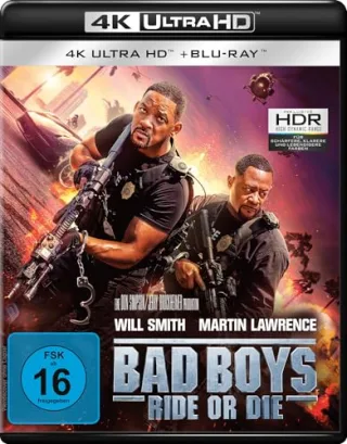 Bad Boys: Ride or Die (4K Ultra HD) [Blu-ray]