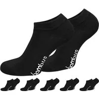 normani Sneakersocken 6 Paar Viskose-Gesundheitssocken Sneakers (6er-Set, 6 Paar) seidenweich durch Viskose