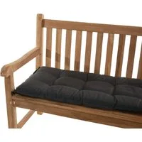 Sun Garden Bankauflage Gartenbank Naxos 140 cm 50318-701 anthrazit 140x49x6 cm Sun Garden, (1 St), ohne Halteband