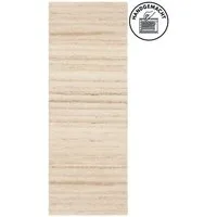 THEKO Läufer Janne, Berber Teppich, reine Wolle, meliert, handgearbeitet, rechteckig, Höhe: 20 mm, handgetuftet, Wohnzimmer, Schlafzimmer, Flur, Teppich-Läufer, Brücke