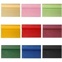 PAPSTAR GmbH Gartentischdecke Papiertischtuch mit Damastprägung 50 m x 1 m