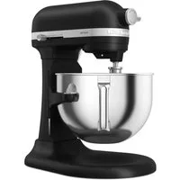 KitchenAid Küchenmaschine 5KSM60SPXEBM, 375 W, 5,6 l Schüssel, Passgenauer Spritzschutz mit verbessertem Design