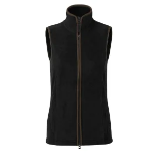Premier Womens/Ladies Artisan Fleece-Weste (Schwarz/Braun)