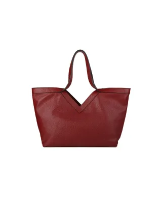 Giulia Monti Handtasche Weinrot