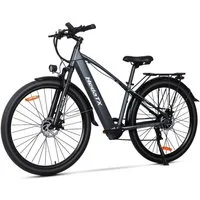 Vankel E-Bike Cityrad TX E-Fahrrad 624WH Damen u. Herren Pedelec, 48V 13AH 100 km, Kettenschaltung, Heckmotor, 634 Wh, (Beleuchtungsset mit Batterieladegerät, Batterieschlüssel, Werkzeug), E-Bikes 250W, 48V 13Ah, 100km Reichweite, 7-Gang, 29"