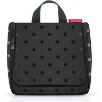 REISENTHEL® Einkaufsshopper toiletbag glossy dots black