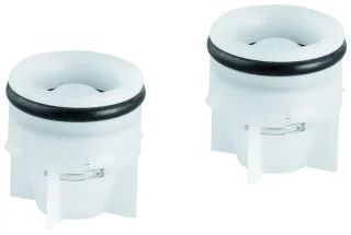 GROHE Rückflussverhinderer 06544 2 Stück chrom, 0654400M 0654400M