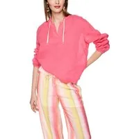 Marc Cain Langarmbluse Dessert Fiesta Premium Damenmode aus leichter Ramie