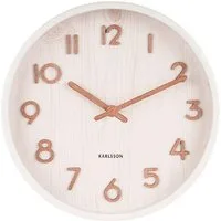 Karlsson Uhr Wanduhr Pure Weiß (S)
