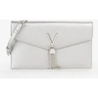 VALENTINO BAGS Umhängetasche LUXE, Damen Schultertasche, Clutch mit Zierkette als Umhängeriemen
