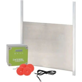 Kerbl Automatische Hühnertür mit Schiebetür 220x330mm - 70547