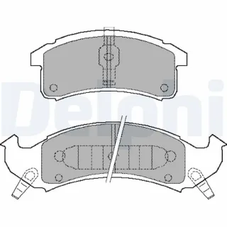 Delphi Bremsbel?ge vorne Cadillac Chevrolet