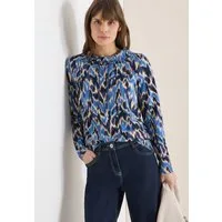 CECIL Langarmshirt mit grafischem Muster
