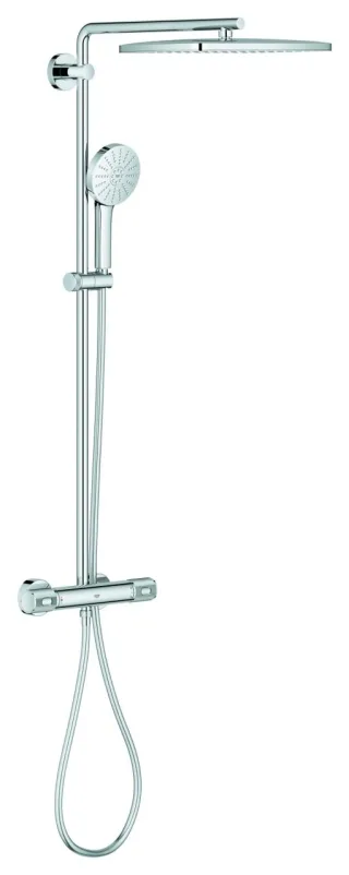 GROHE Thermostat-Duschsystem Euphoria 350x230, 114273 Wandmontage chrom, 1142730000 1142730000