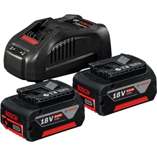 Bosch Akku Starter-Set: 2 x GBA 18 Volt, 5.0 Ah und GAL 1880 CV - 1600A00B8J