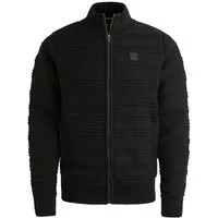 PME LEGEND Strickjacke Zip jacket cotton structure knit