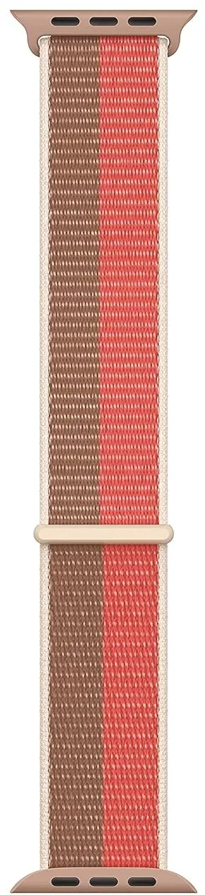 Apple Watch Sport Loop 41mm  pink pomelo/tan