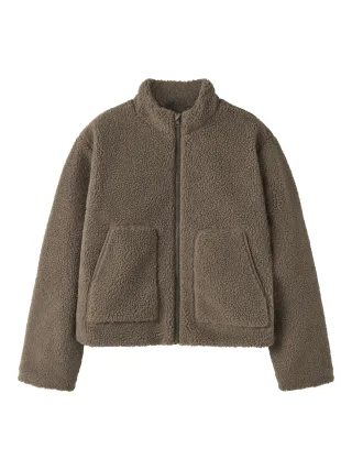 lmtd - NLFMAJOS SHORT SHERPA JACKET - Gr. - 176