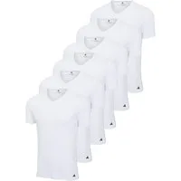 adidas Sportswear T-Shirt Herren T-Shirt 6er Pack Baumwolle (Packung, 6er Pack)
