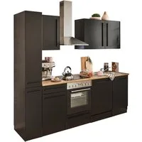 BASIC by Balculina Küchenzeile Jazz, Breite 250 cm, wahlweise mit E-Geräten