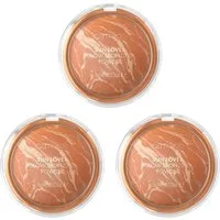 Catrice Bronzer-Puder SUN LOVER GLOW BRONZING POWDER, 3-tlg., mit lichtreflektierenden Pigmenten für einen sunkissed Look