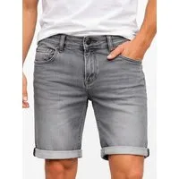 SUBLEVEL Shorts Herren Sweat Denim Bermuda Shorts Sommer Freizeit Hose Elastisches Material, Bewegungsfreundlich, Leichtes Material