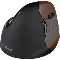 Vertical Mouse 4, Maus schwarz/braun, Klein