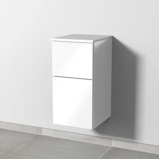 Sanipa 3way Unterschrank mit 2 Auszügen, Weiß-Glanz, SF14278 SF14278