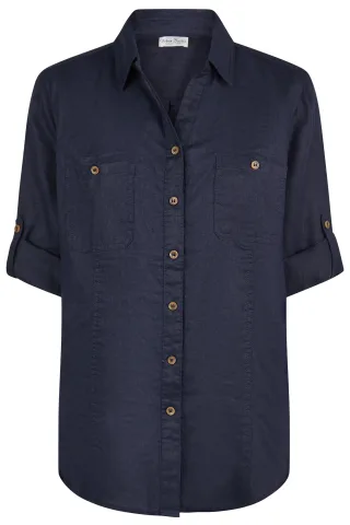 Barbara Lebek - Blusen navy - Gr. - 42