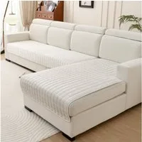 BlingBin Sofaschoner Flanell Sofabezug 1 2 3 4 Sitzer Sofa Überzug Couch Überwurfdecke, Ecksofa Sofa Couch Überwurfdecke,Rutschfest Abdeckung für Wohnzimmer