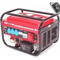 Apex Stromerzeuger Elektro-Start Benzin Stromerzeuger 9500E Generator 230V 400V Aggregat, (1-tlg)