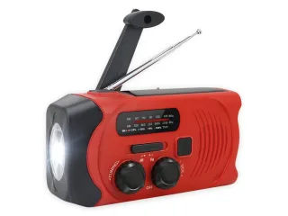 DENVER UKW-Radio SCR-2000, Kurbel, Solar, Lampe